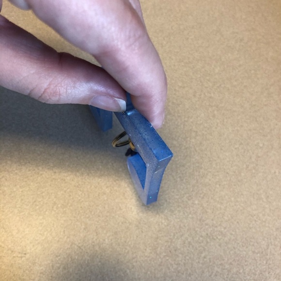 Handmade Music Note Keychain - Picture 3 of 6